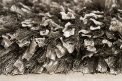 Decorative Shag Area Rug - Titanium - 8' x 11'
