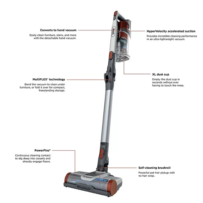 Shark Pet Pro Cordless Stick Vacuum with PowerFins and MultiFLEX