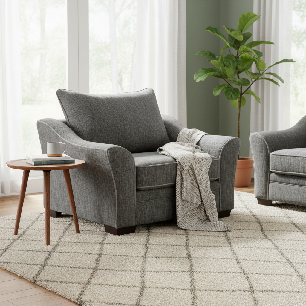 Chair and a Half - Shuman Charcoal