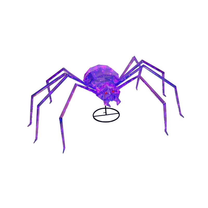 Pre-Lit Prismatic Spider