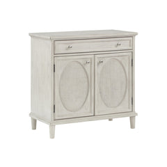 Coast to Coast Spivey Light Grey Two Door One Drawer Cabinet