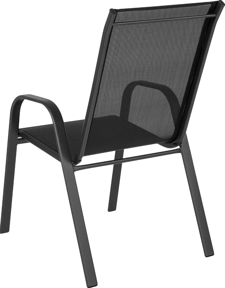 Outdoor Stackable Chair - Black