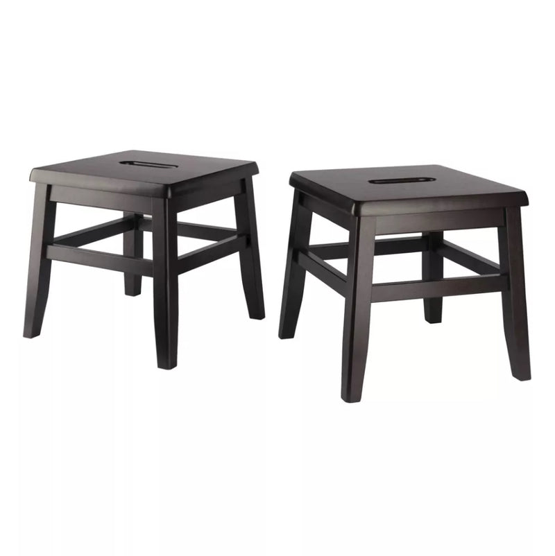 Kaya Conductor Stool - Coffee (Set of 2)