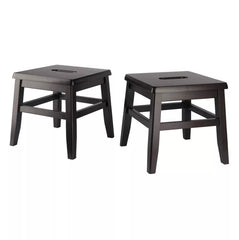 Kaya Conductor Stool - Coffee (Set of 2)