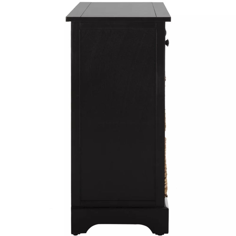 Herman Storage Unit - Distressed Black