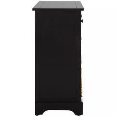 Herman Storage Unit - Distressed Black