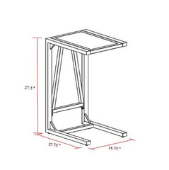 Fremont U-Shaped Side Table