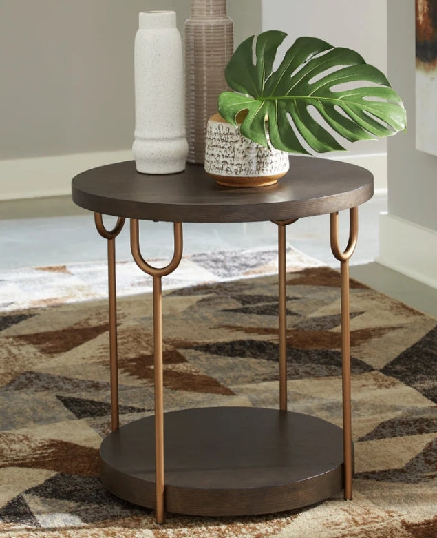 Brazburn End Table - Brown