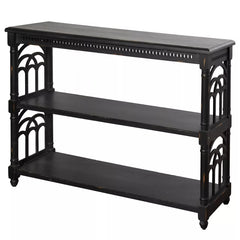 3 Tier Console Table Distressed