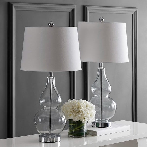 Frena 26.5" Table Lamp - Clear (Set of 2)