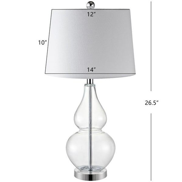 Frena 26.5" Table Lamp - Clear (Set of 2)