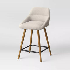 Timo Swivel Counter Height Barstool - Cream