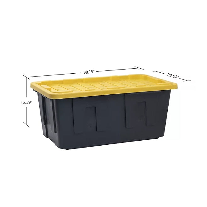 40 Gallon Heavy Duty Tote With Lid