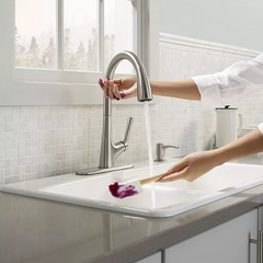 Kohler Malleco Touchless Pull-Down Kitchen Faucet With Soap/Lotion Dispenser