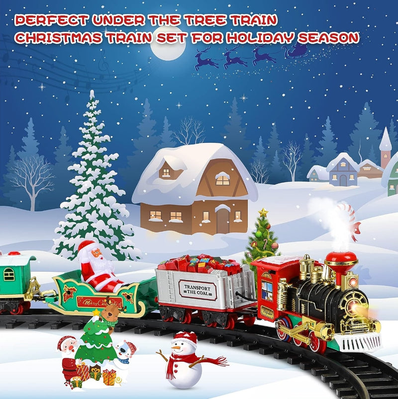 Tree Mountable Electric Christmas Train Set