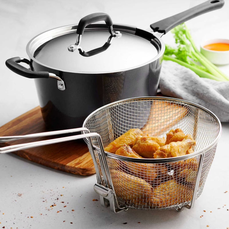 Tramontina 5.5-Qt. Deep Fryer with Helper Handle