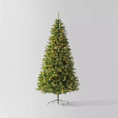 7.5' Pre-lit Alberta Spruce Artificial Christmas Tree