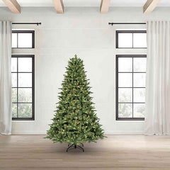 7.5' Pre-lit Alberta Spruce Artificial Christmas Tree