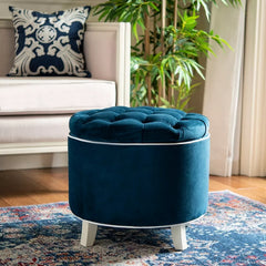 Safavieh Amelia Tufted Storage Ottoman