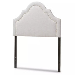 Queen Raquel Channel Upholstered Headboard - Gray