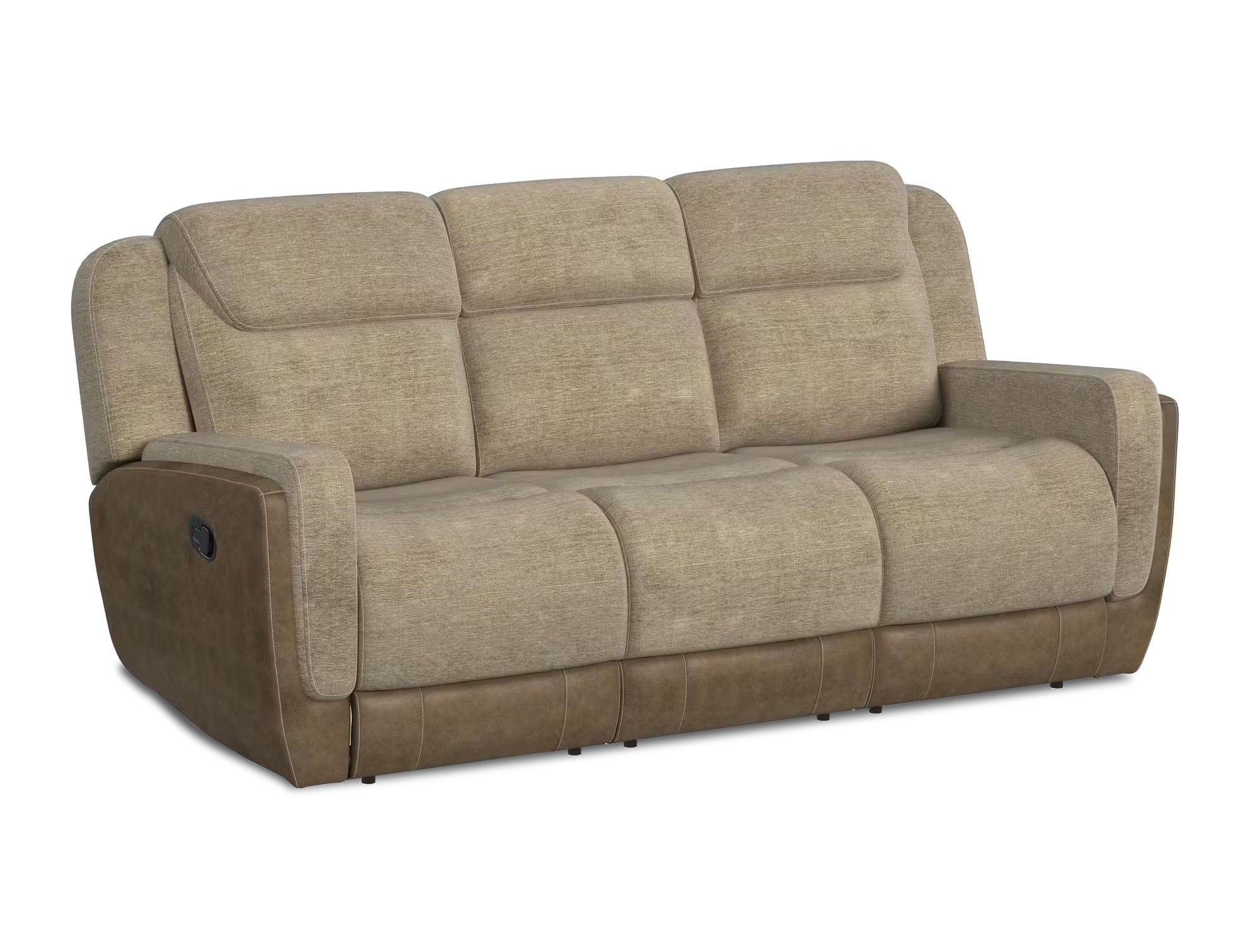 Hornet Manual Reclining Sofa - Beige