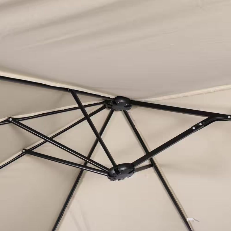 15 ft. Commercial Market Patio Umbrella in Tan (Stand not included)