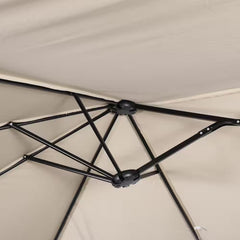 15 ft. Commercial Market Patio Umbrella in Tan (Stand not included)