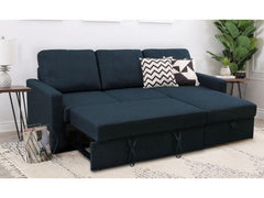 Newton Storage Sofa Bed Sectional Navy