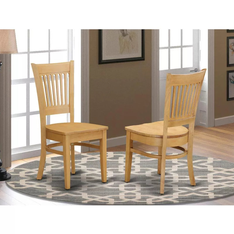Blaise Modern Faux Leather Upholstered Dining Chairs - White (Set of 4)