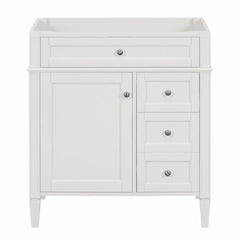 30'' Bathroom Vanity without Top Sink - White