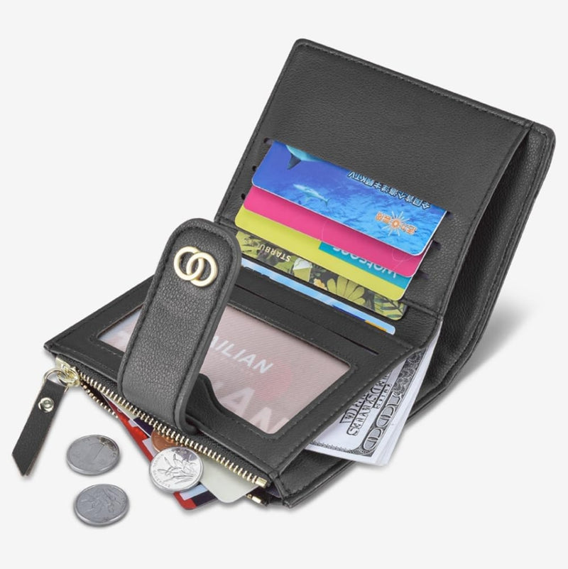 Women's Bi-fold Leather Wallet