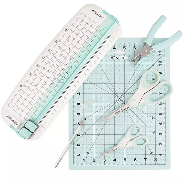 Tappetino Da Taglio Westcott A4 - 30x20 Cm, Blu, Autorigenerante - Foto 4