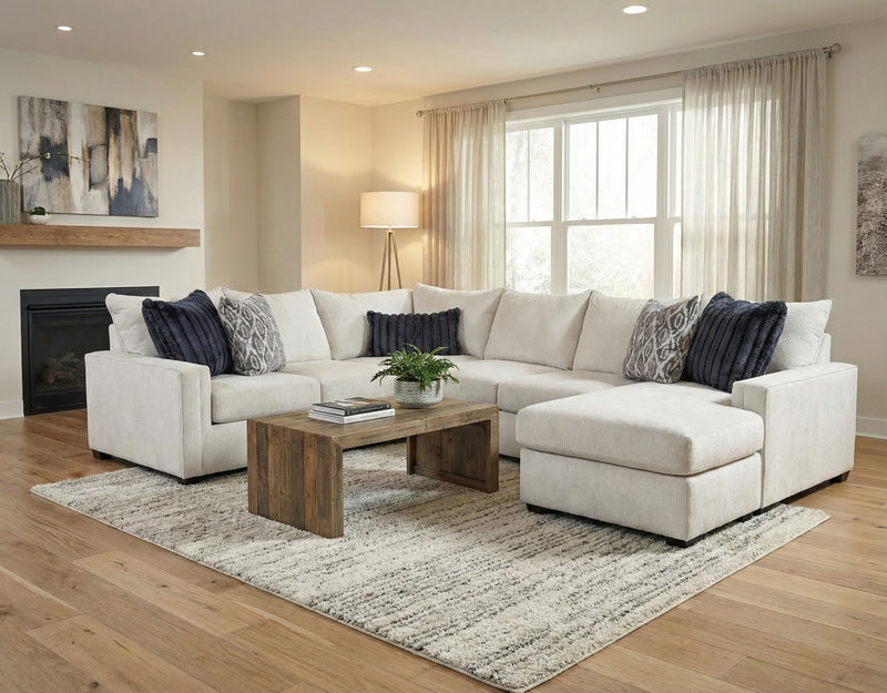 Bowmore Sofa Chaise - Navy