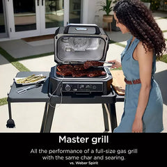 Ninja Woodfire® Pro 4-in-1 XL Outdoor Grill & Smoker with Built-in Thermometer