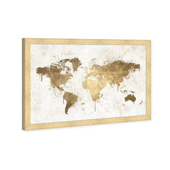 World Map Wall Art - 31.5