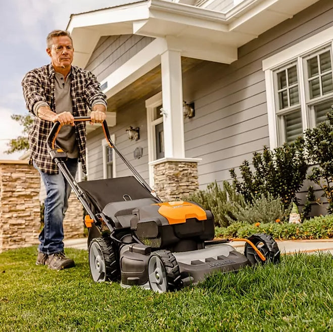 Worx 40v Combo, Includes 20" Push Mower, 13" String Trimmer, Quiet Tech Blower