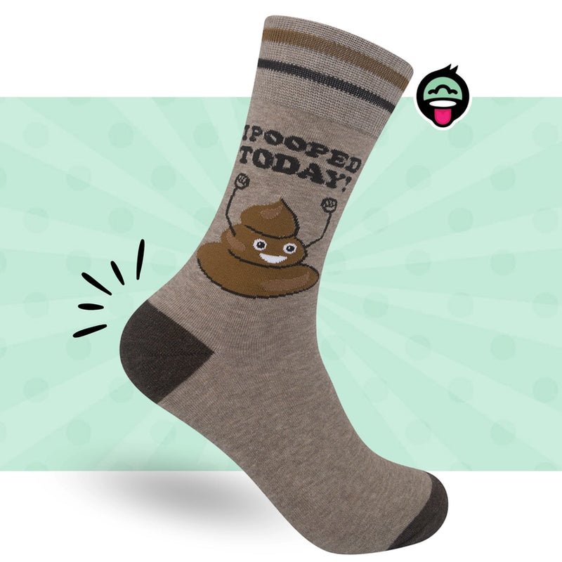 I Pooped Today Socks