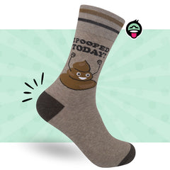 I Pooped Today Socks