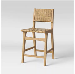 Ceylon Woven Counter Height Barstool - Natural