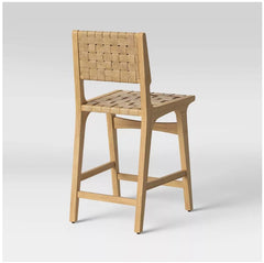 Ceylon Woven Counter Height Barstool - Natural