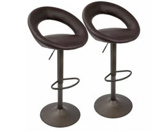 Fabrizzi Mid-Century Modern Adjustable Barstool