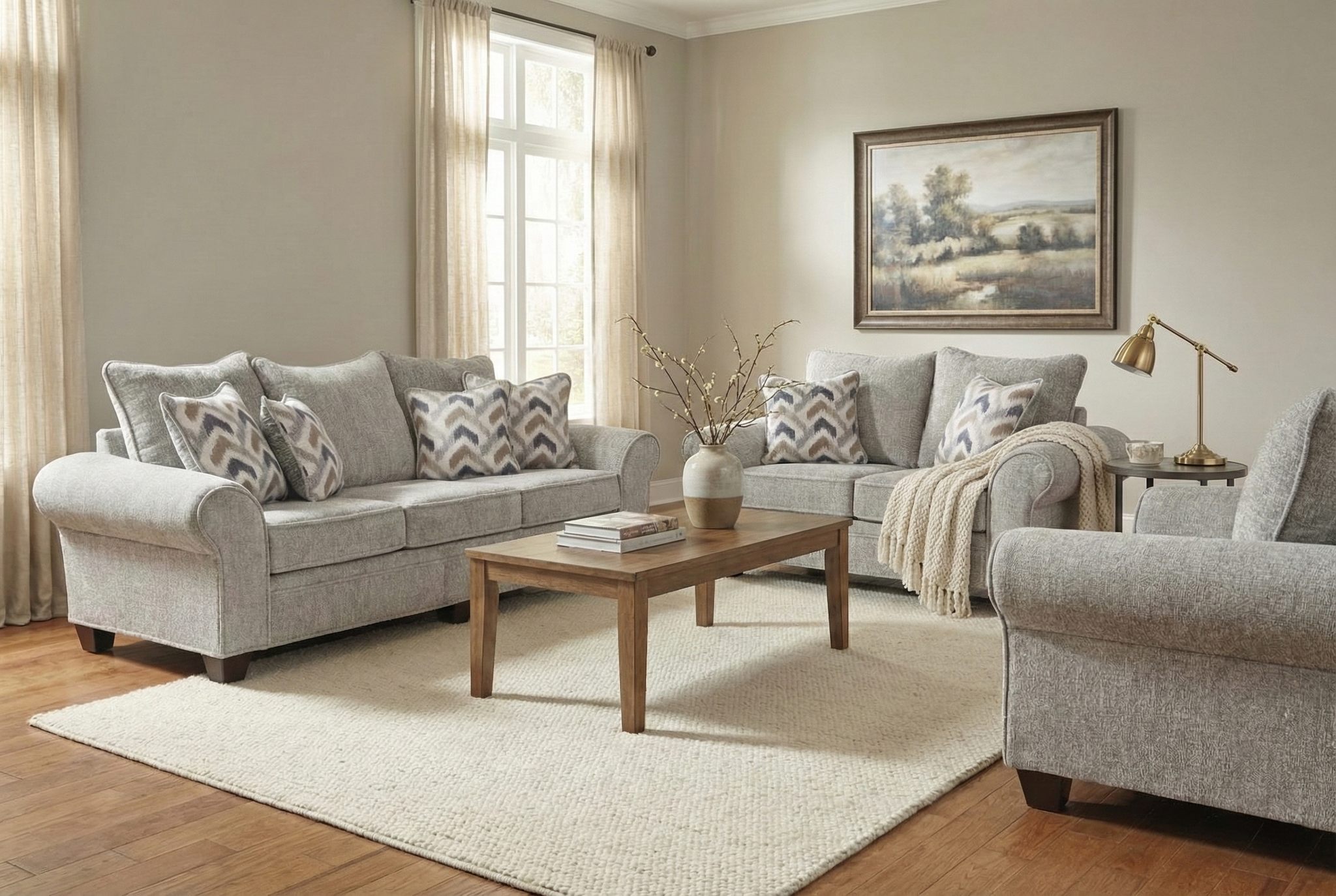Arlington Loveseat - Beige