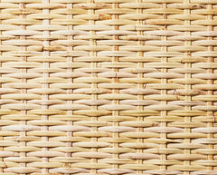 Costa Mesa Round Rattan Wrapped Accent Table - Tan