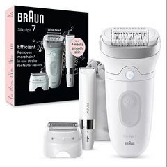 Braun Silk-épil Series 7 Epilator, Woman's Electric Razor Shaver Kit