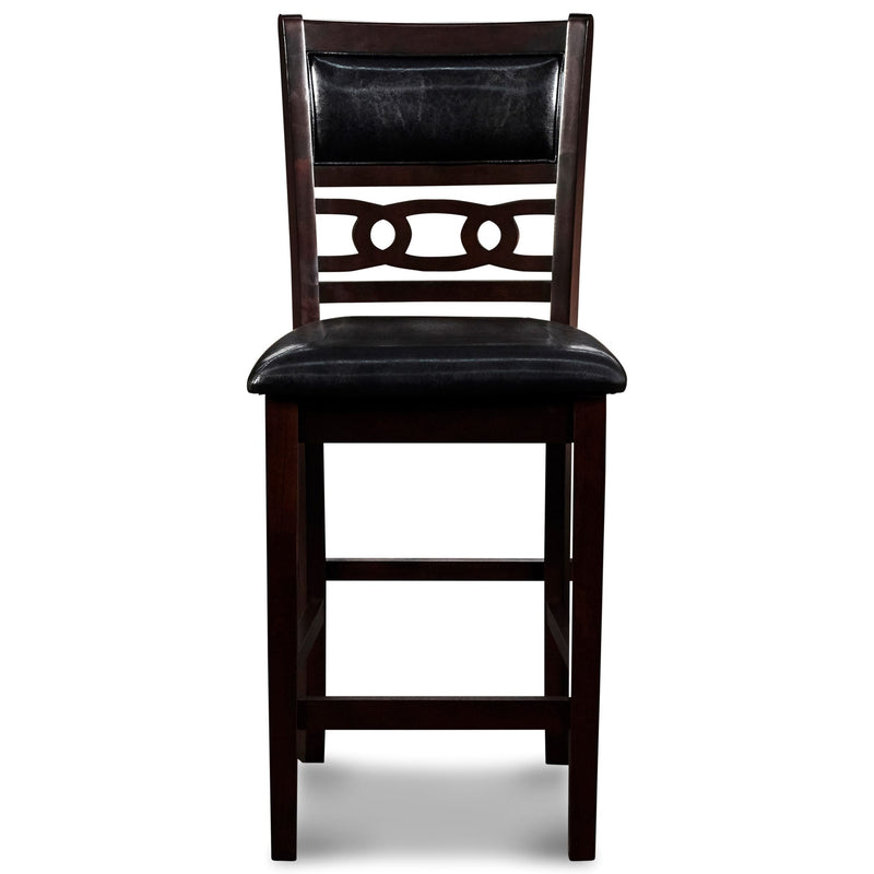 Giana 5 pc Counter Height Dinette Ebony