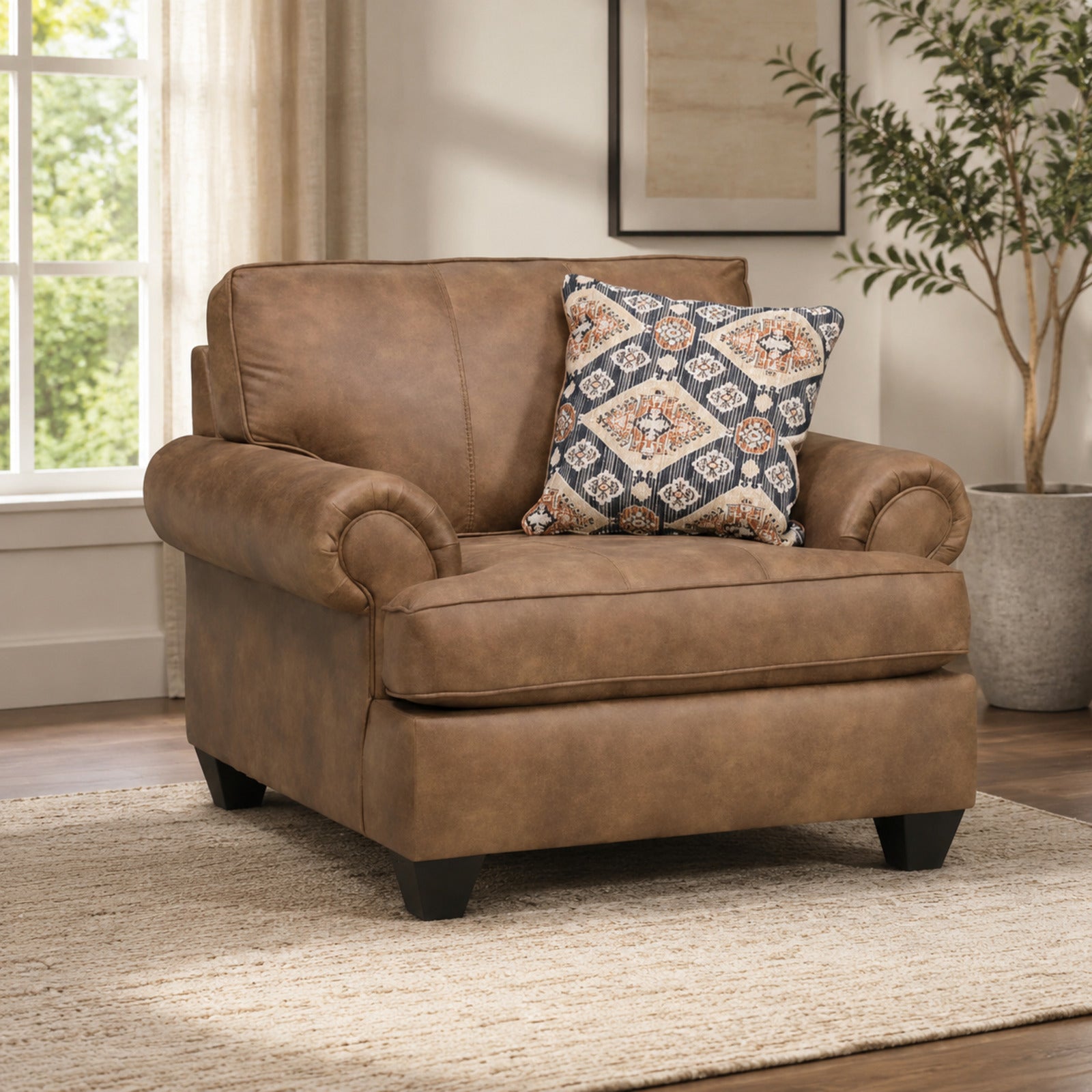 Carleigh Chair - Camel - Wichita Home Outlet