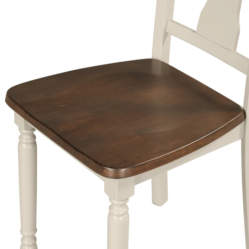 Wooden Dining Chairs - White