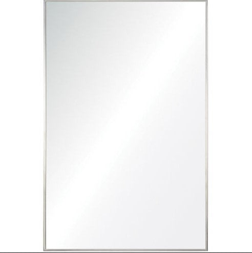 Crake 36 X 24 inch Stainless Steel Wall Mirror