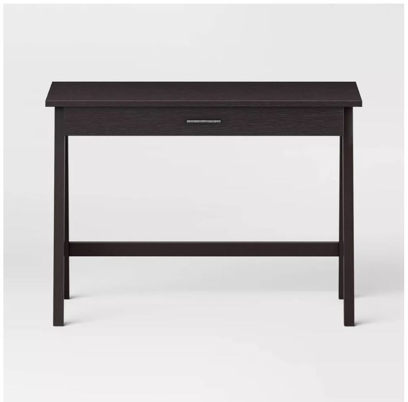 Paulo Wood Writing Desk - Black