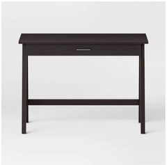 Paulo Wood Writing Desk - Black